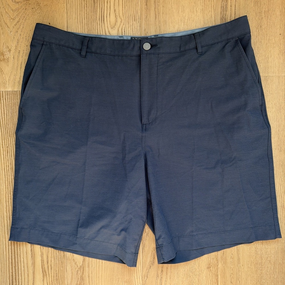 Faherty All Day Shorts Belt Loop 9" Stretch Performance Mens 40 Navy Outdoor